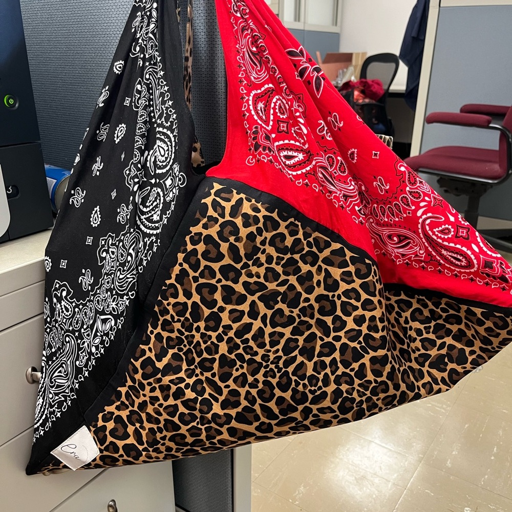 Custom Made Patchwork Handbag - image 4